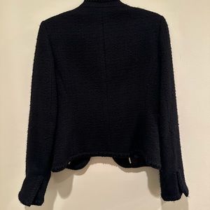 J. Crew black size 6 Chanel type Boucle blazer